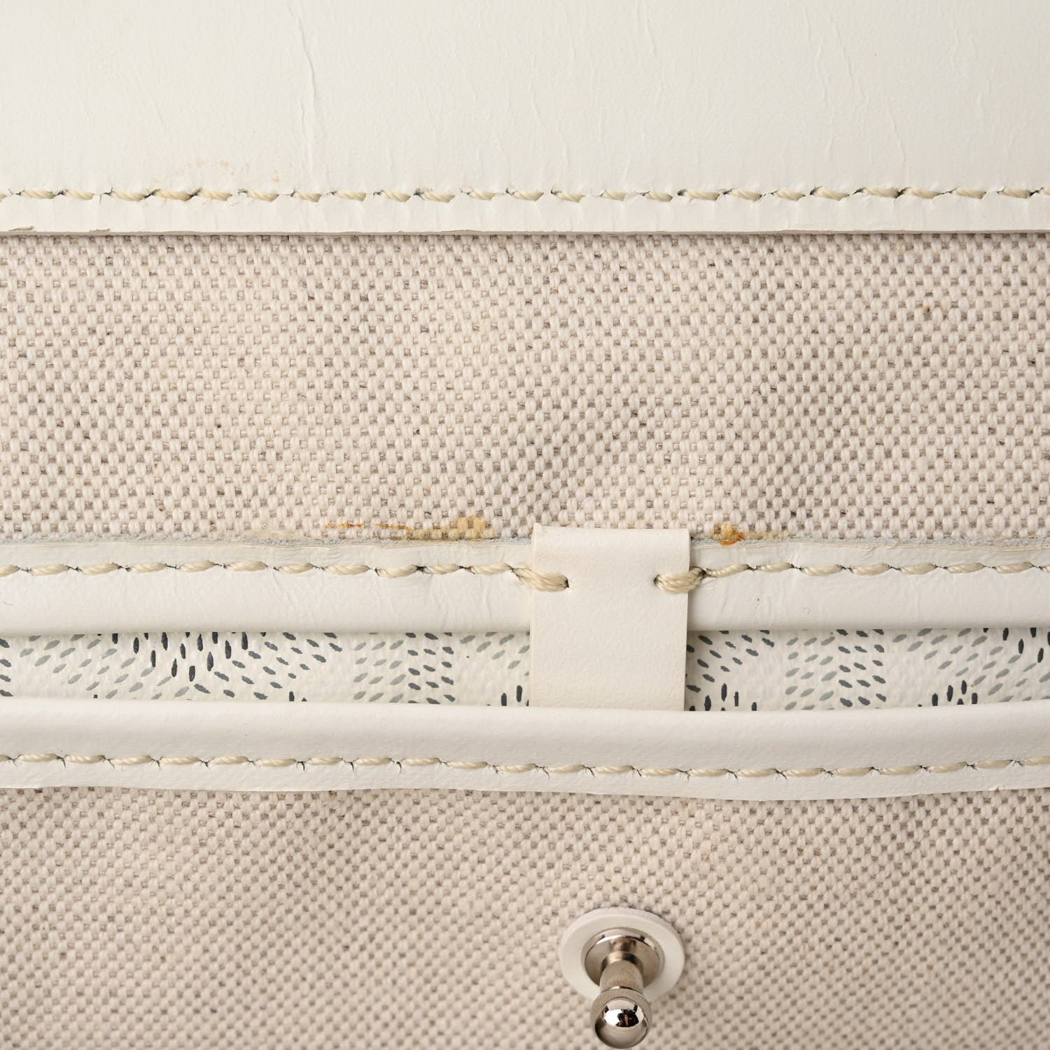 Goyard Goyardine Bellechasse PM White 12 of 18