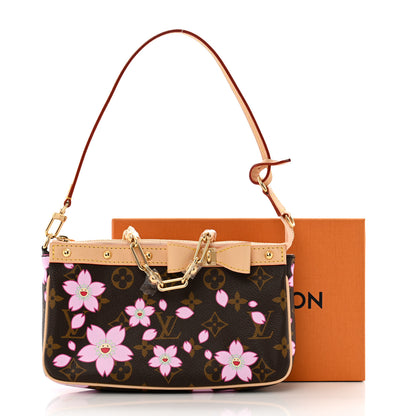 Louis Vuitton LV X TM Monogram Pochette Accessories Sakura Brown 11 of 11