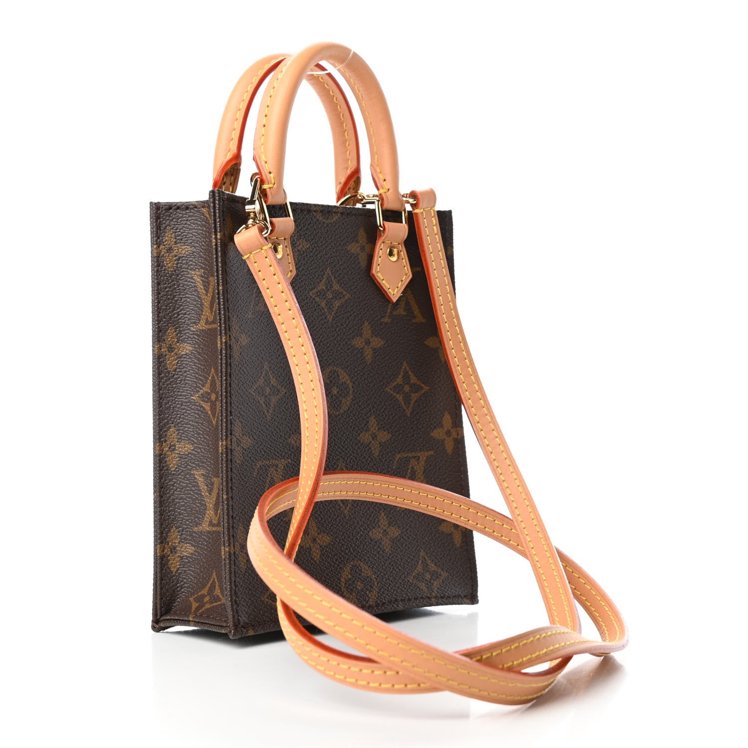 Louis Vuitton Monogram Petit Sac Plat 2 of 4