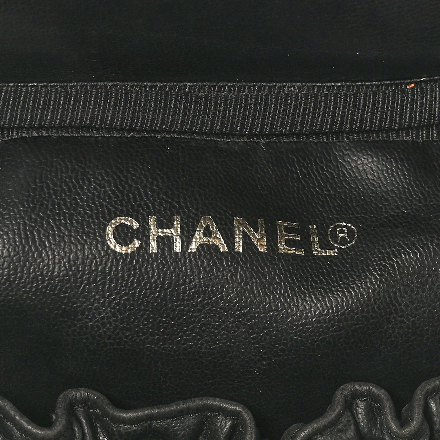Caviar Cosmetic Vanity Bag Black
