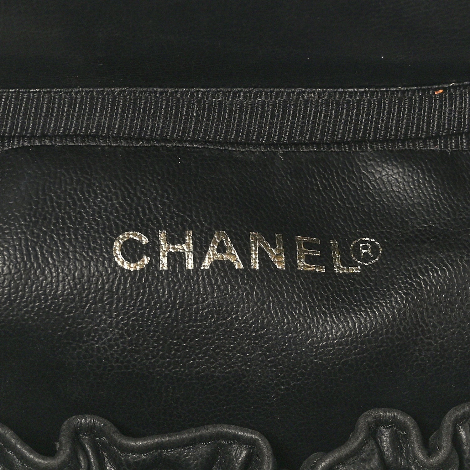 Chanel Caviar Cosmetic Vanity Bag Black 6 of 12