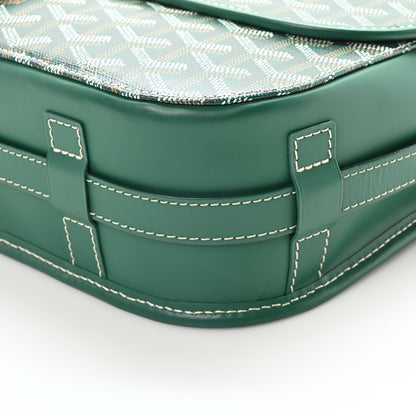Goyard Goyardine Belvedere II MM Messenger Bag Green 9 of 9