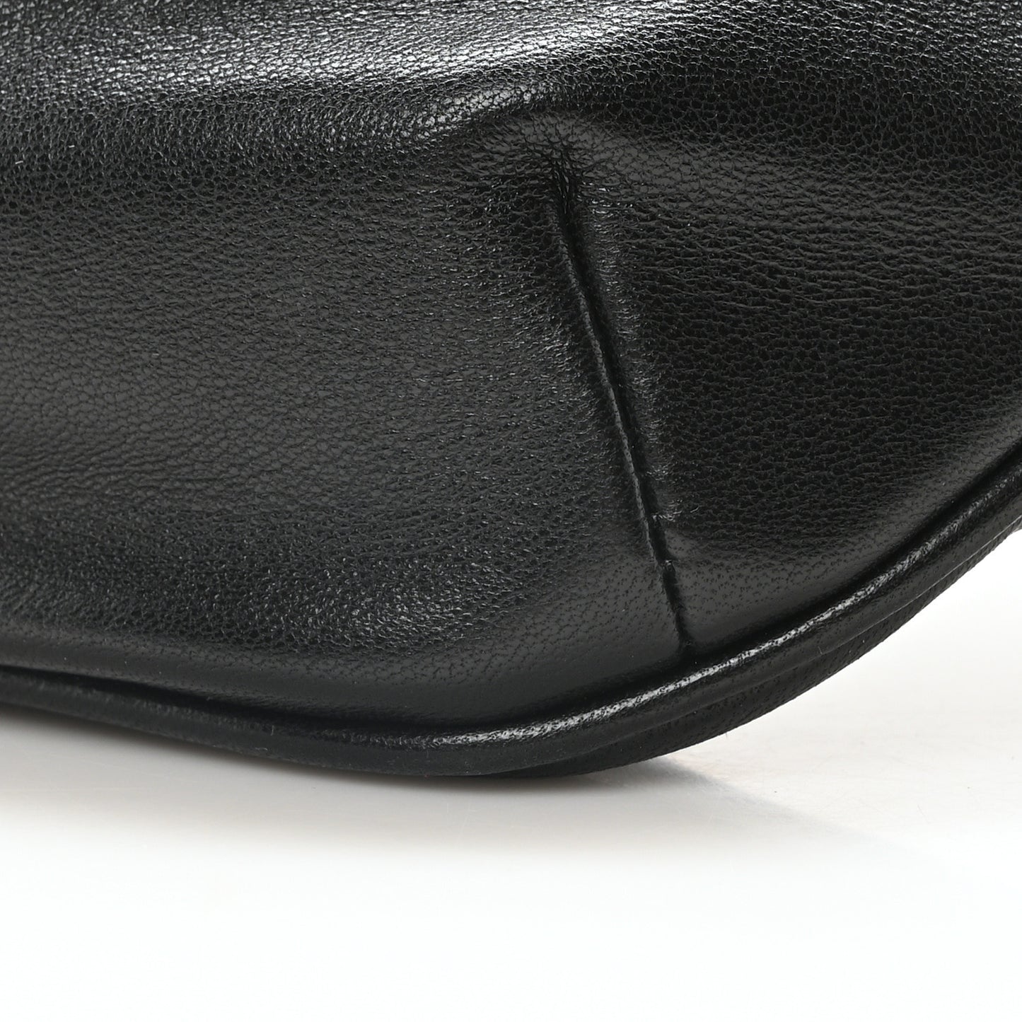 Lambskin Monogram Belt Bag Black