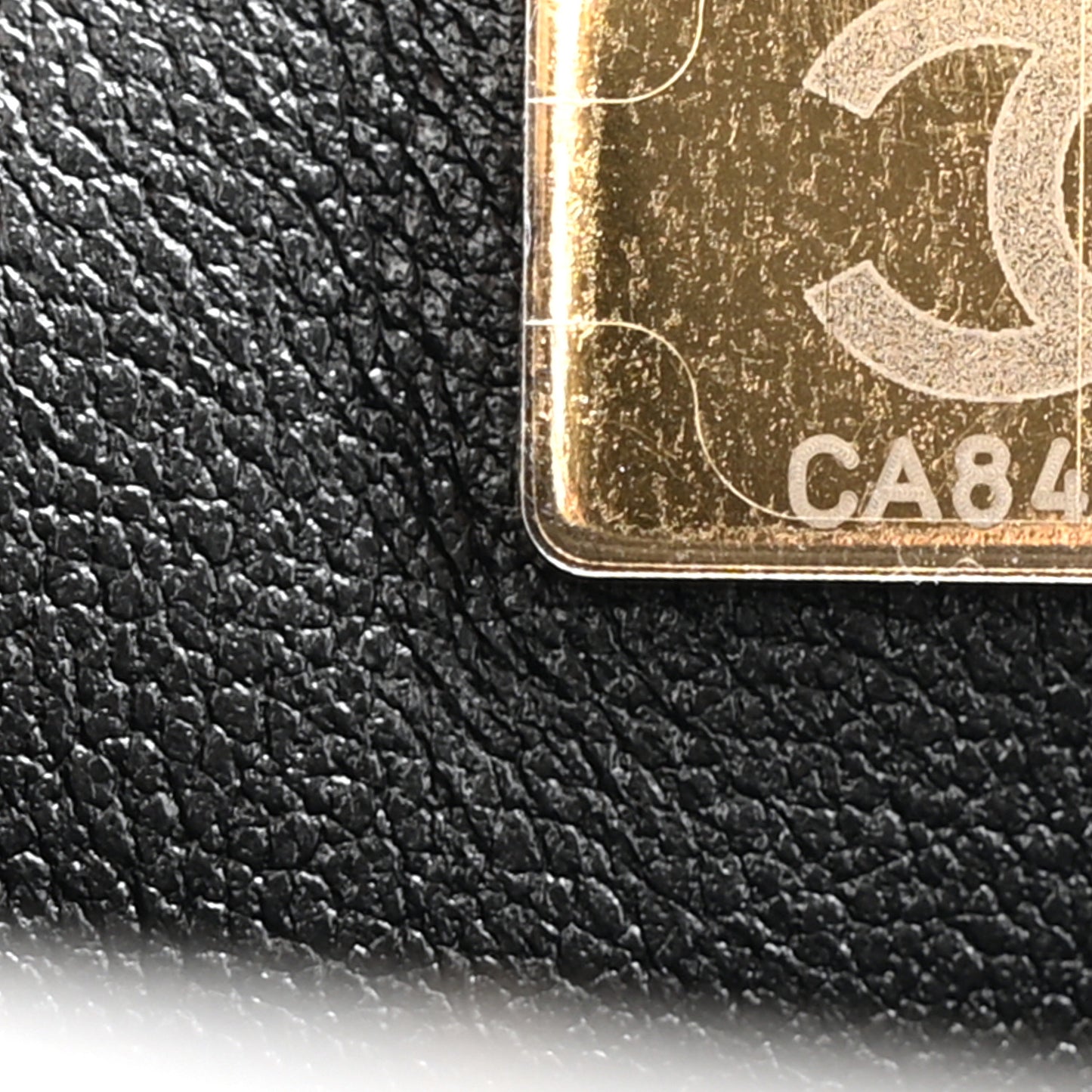 Lambskin Quilted Mini Rectangular Flap Black