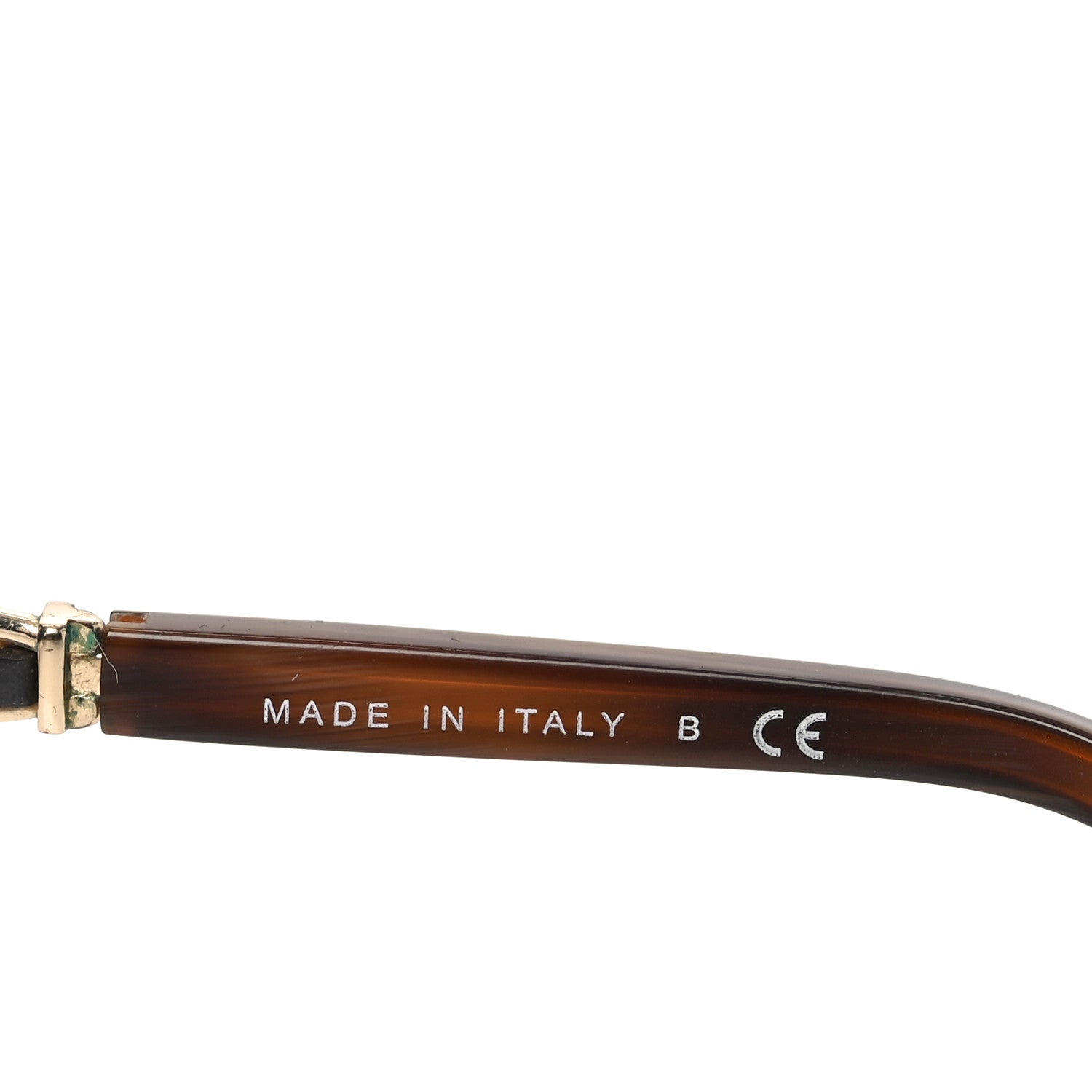 Chanel Acetate Metal Lambskin Chain Square Sunglasses 5210-Q Brown