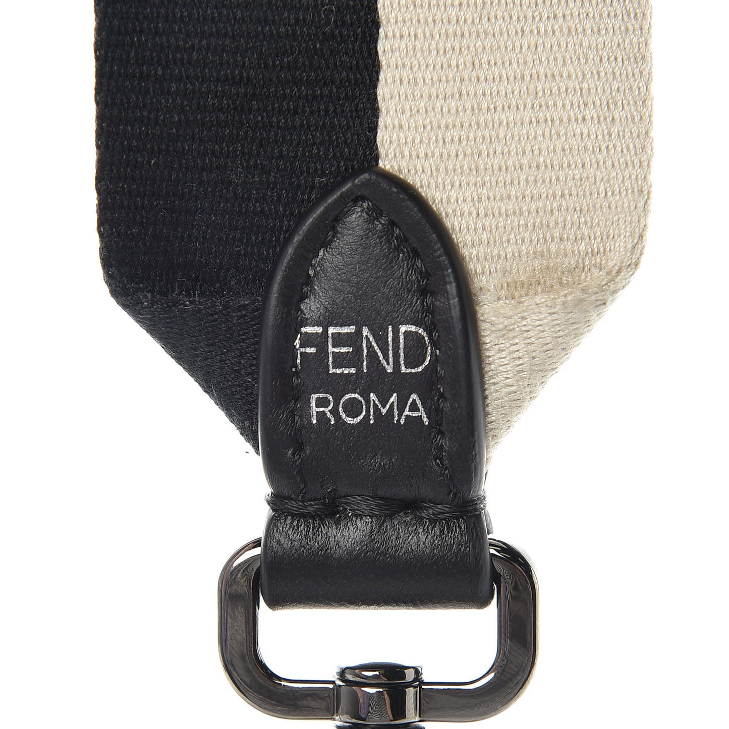 Canvas Nappa Rose Embroidered Baguette Grezzo Black
