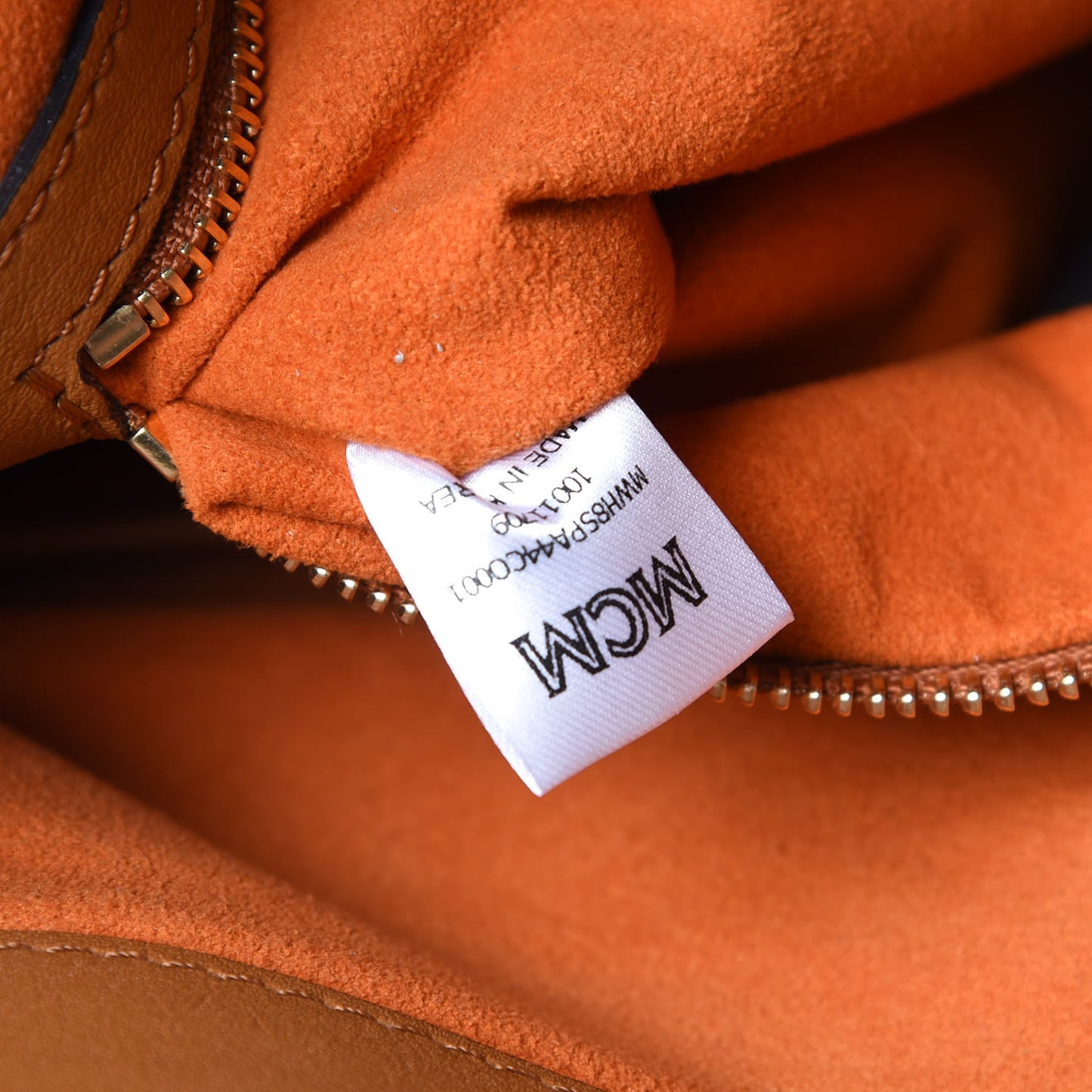Visetos Studded Medium Patricia Hobo Cognac