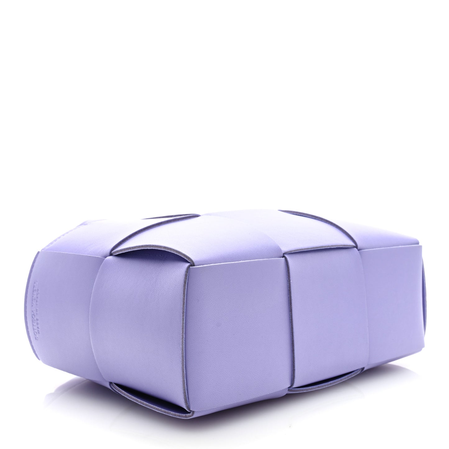 Nappa Maxi Intreccio Mini Arco Tote Wisteria
