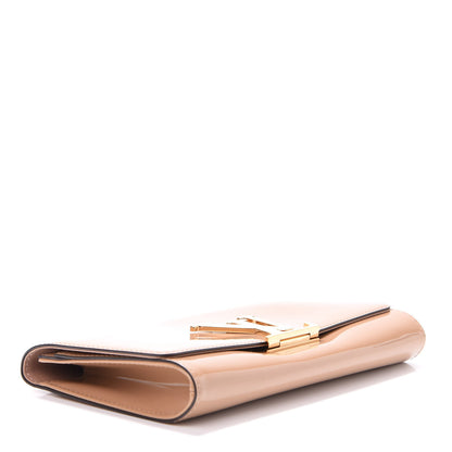 Louis Vuitton Patent Louise Clutch Nude 4 of 12
