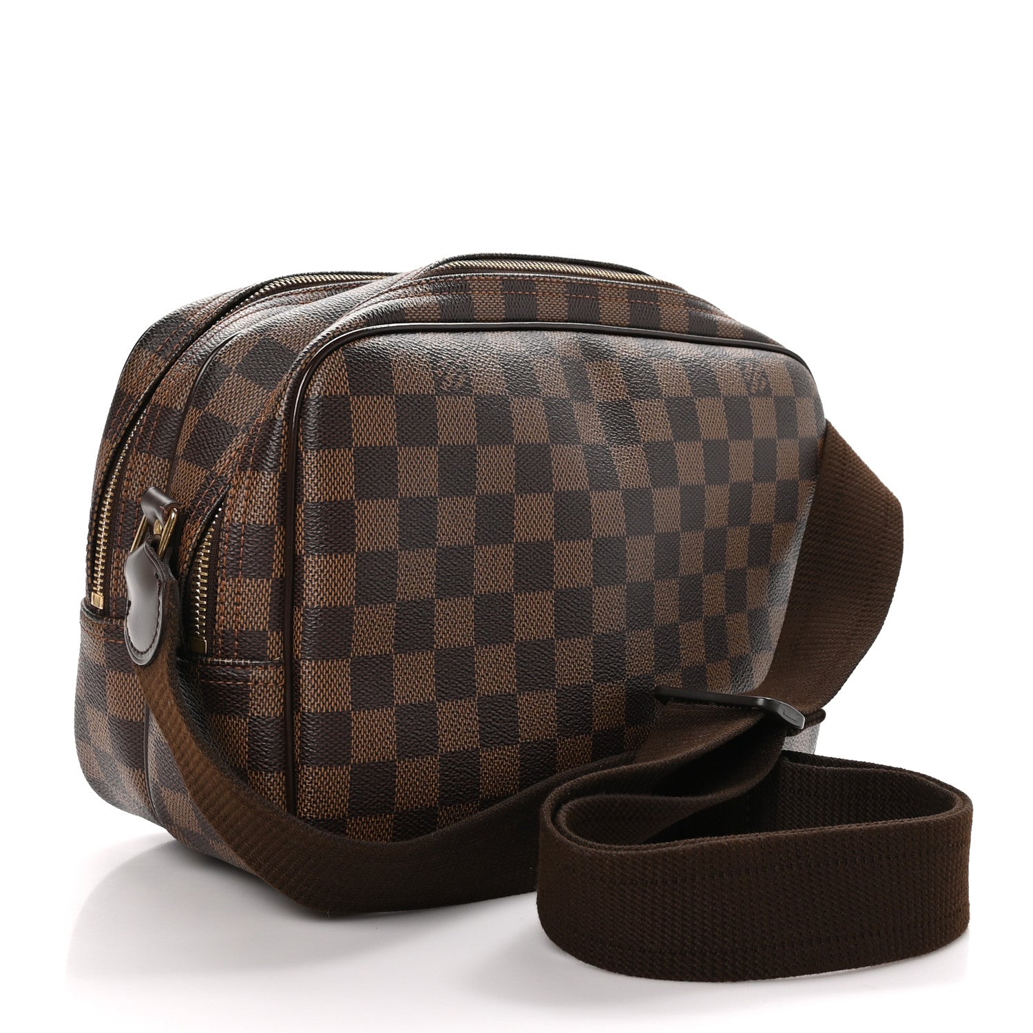 Louis Vuitton Damier Ebene Reporter PM 3 of 12