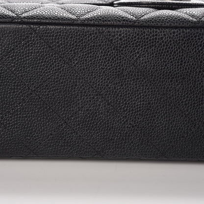 Chanel Caviar Quilted Maxi Double Flap Black 11 of 14