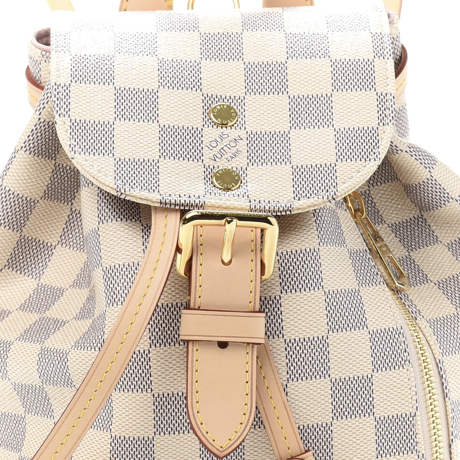Louis Vuitton Damier Azur Sperone BB Backpack 9 of 10