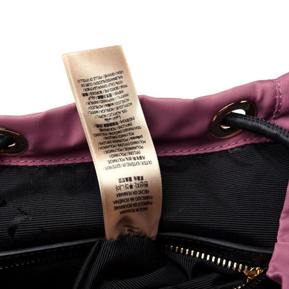 Burberry Nylon Medium Rucksack Backpack Mauve Pink 9 of 13