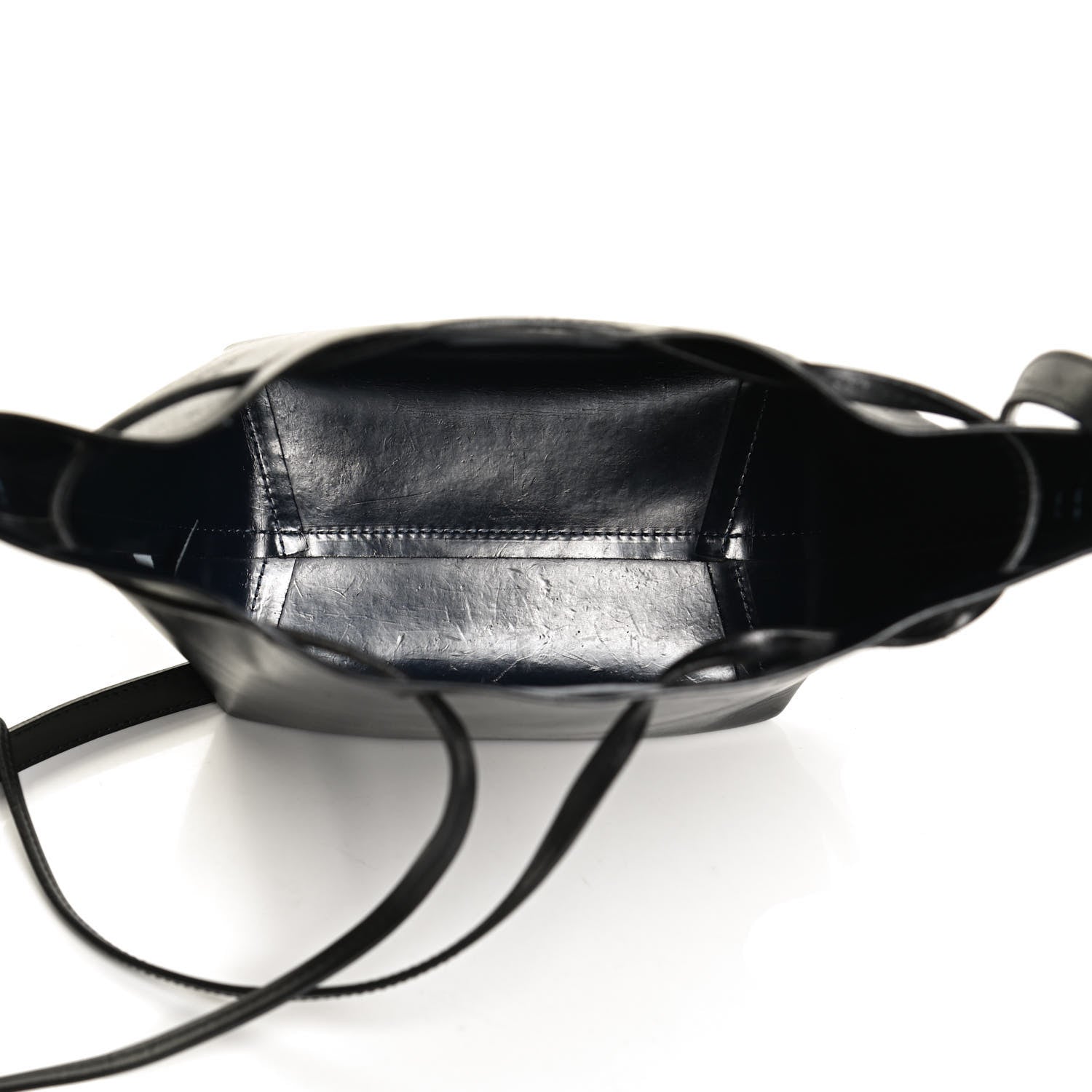 Mansur Gavriel Saffiano Mini Bucket Bag Black 5 of 12