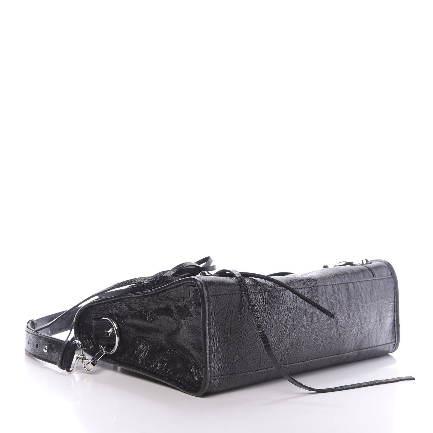 Agneau Classic Silver Hardware S City Black
