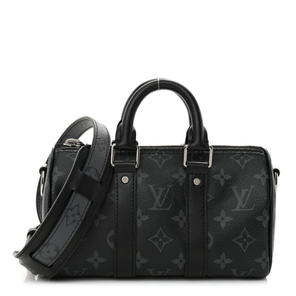 Louis Vuitton Reverse Monogram Eclipse Keepall XS Black 1 of 10