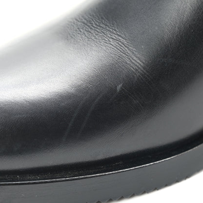 Hermes Waterproof Calfskin Womens Nedji Competition Boots 36 Black 9 of 9