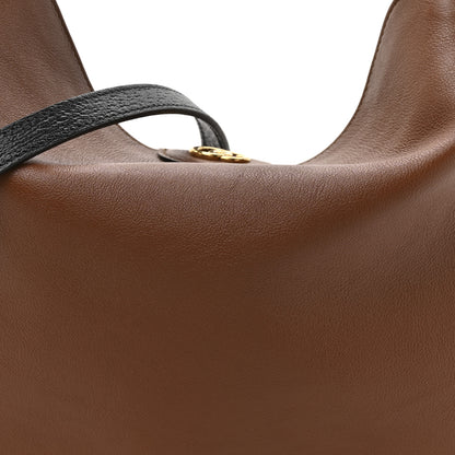 Gucci Softy Wonka Textured Dollar Calfskin Medium Diana Shoulder Bag Cuir Black 8 of 12