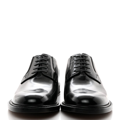 Christian Dior Calfskin Mens Derby Shoes 42 Black 2 of 8