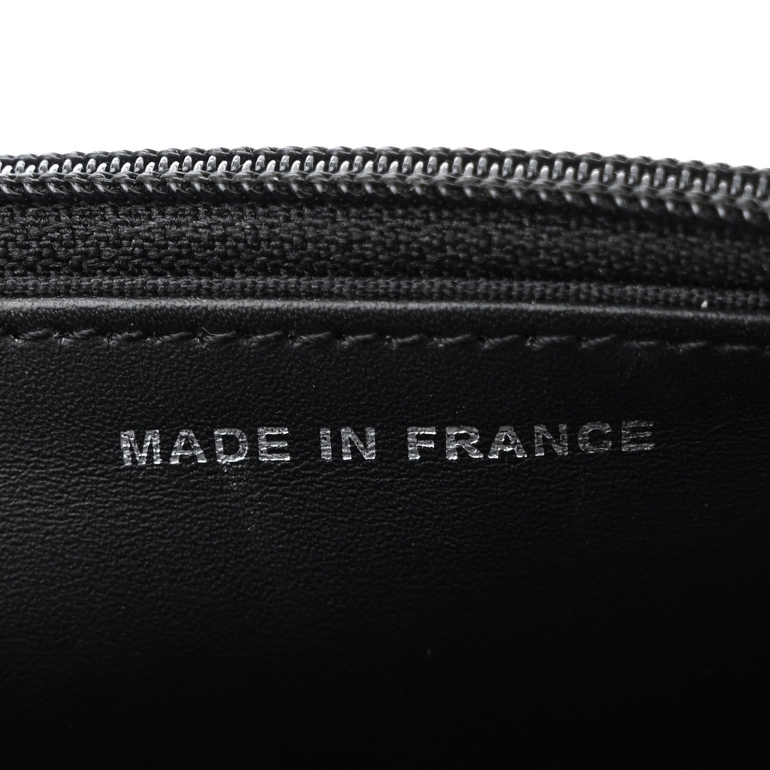 Chanel Caviar Timeless CC Wallet On Chain WOC Black 7 of 11