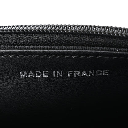 Chanel Caviar Timeless CC Wallet On Chain WOC Black 7 of 11