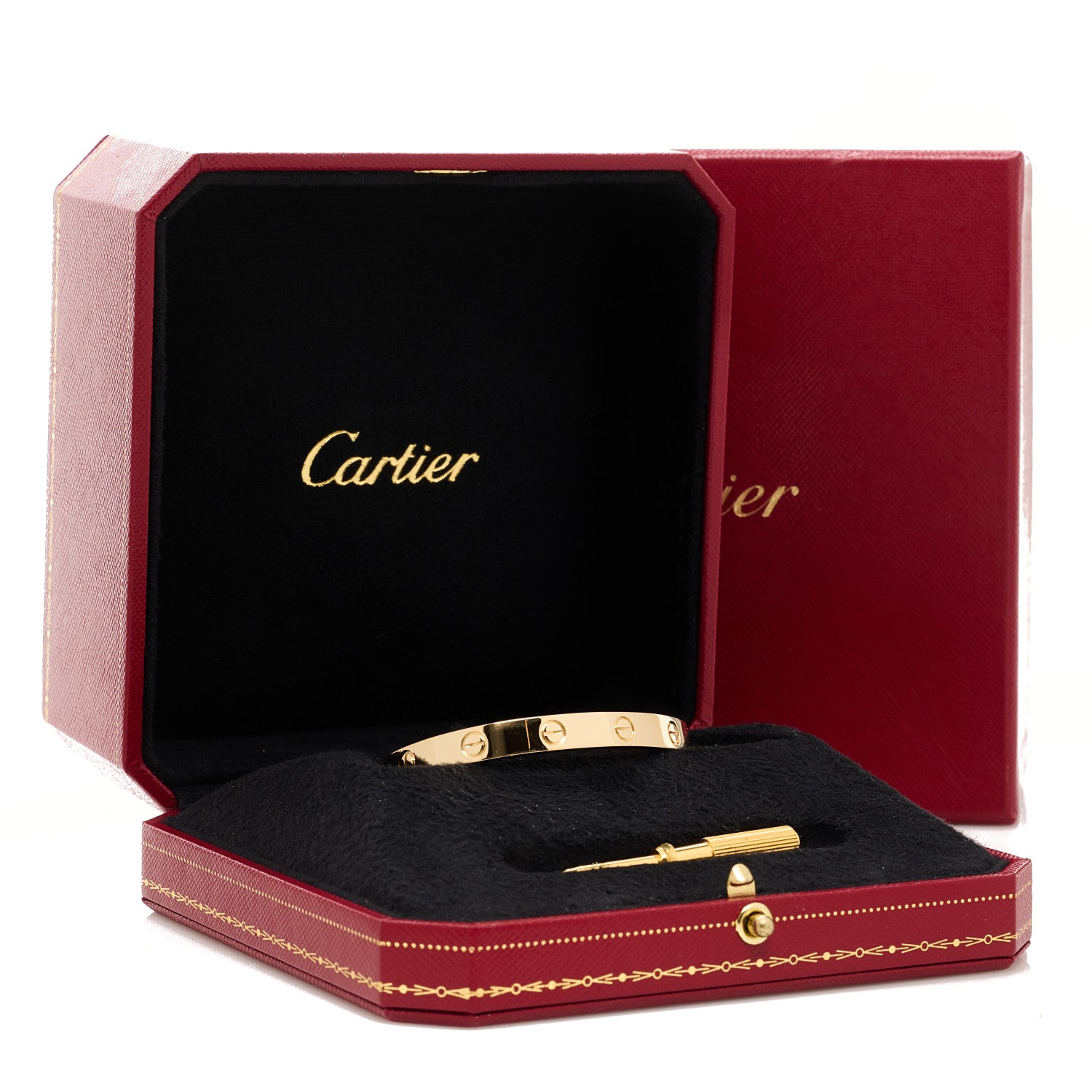 Cartier 18K Yellow Gold LOVE Bracelet 16 9 of 9