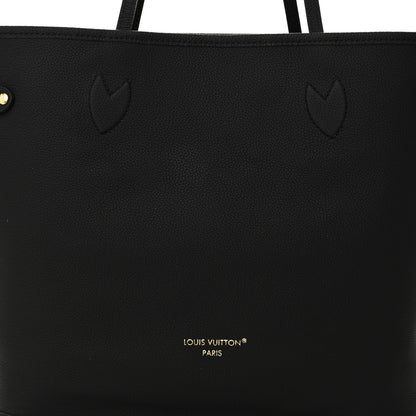 Louis Vuitton Monogram Calfskin Neo Neverfull Inside Out MM Black 13 of 17