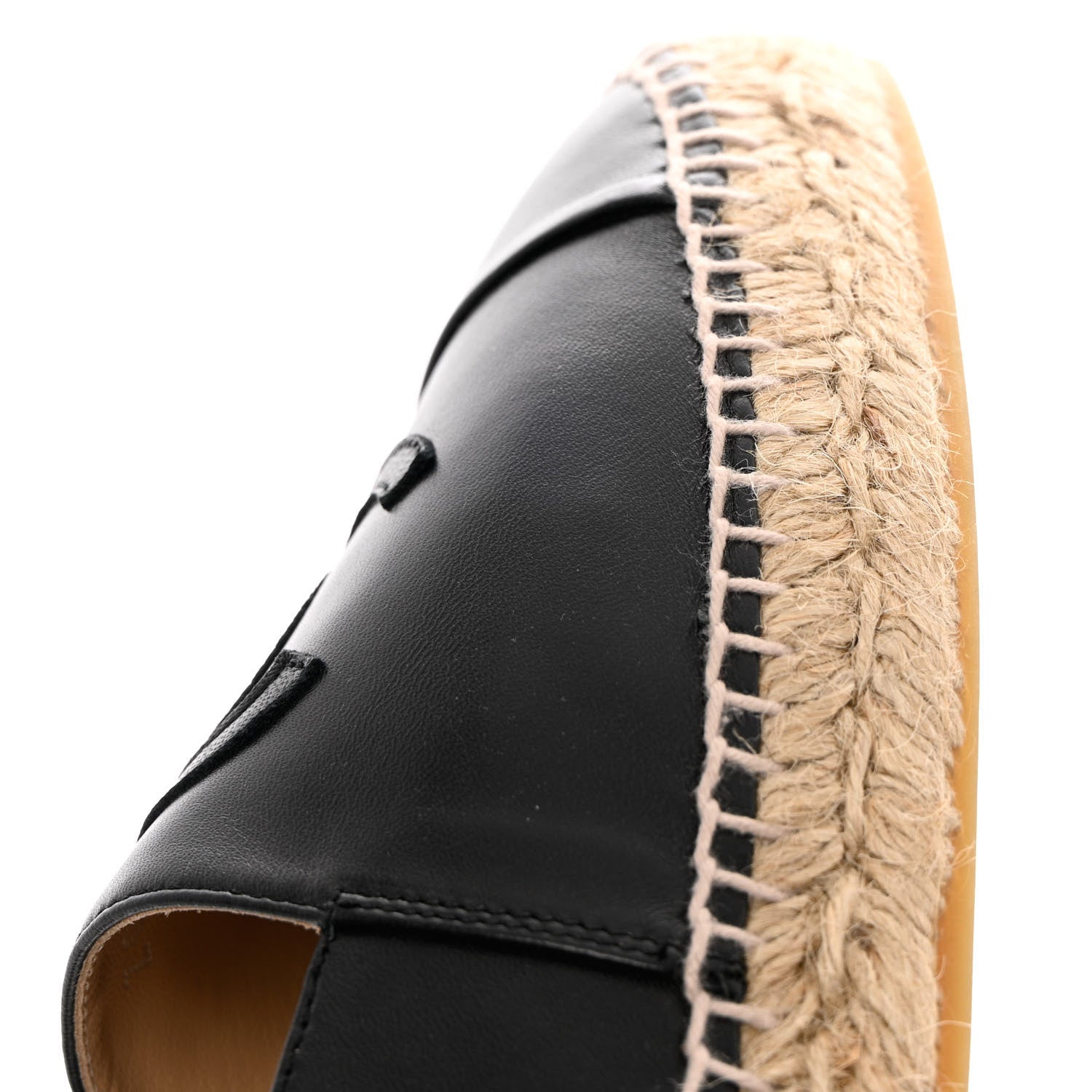 Chanel Lambskin CC Espadrilles 40 Black 11 of 11