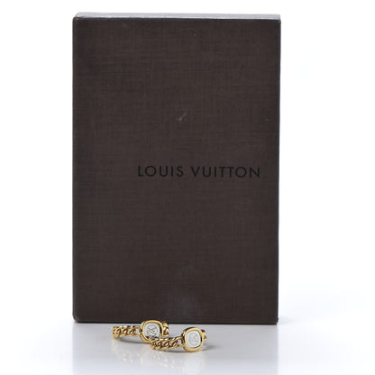 Louis Vuitton LV ID Chain Hoop Earrings 5 of 5