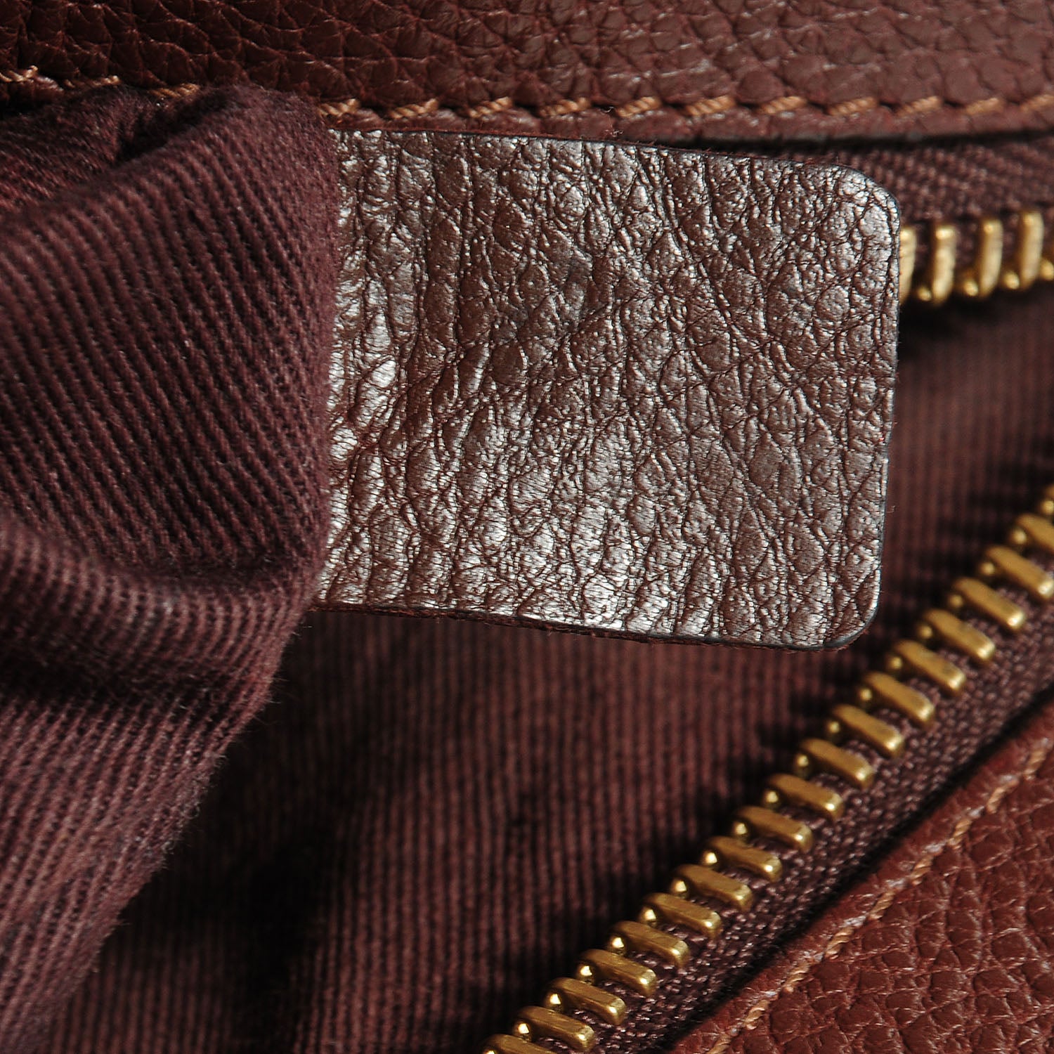 Chloe Calfskin Large Paraty Chocolate 9 of 10