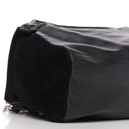Givenchy Smooth Calfskin Crocodile Embossed Medium Pandora Black 6 of 10