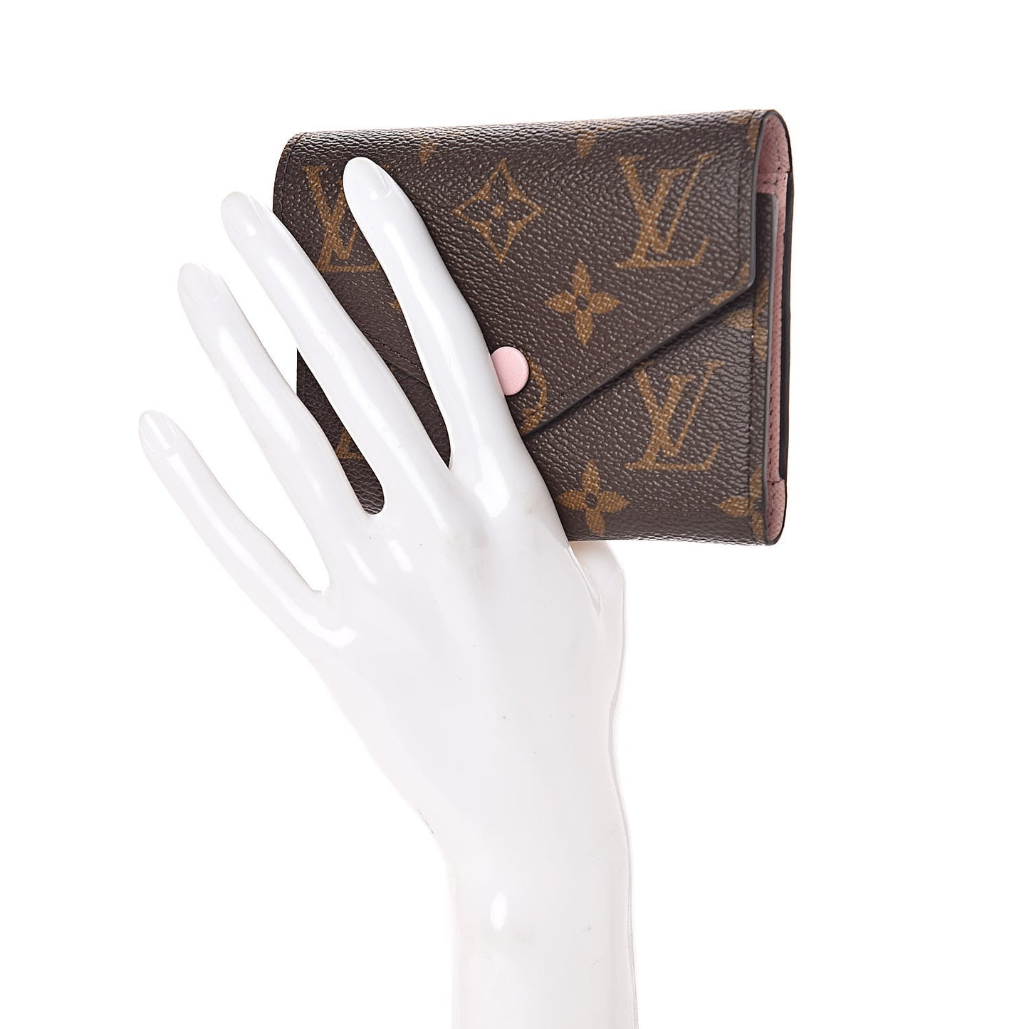 Monogram Victorine Wallet Rose Ballerine