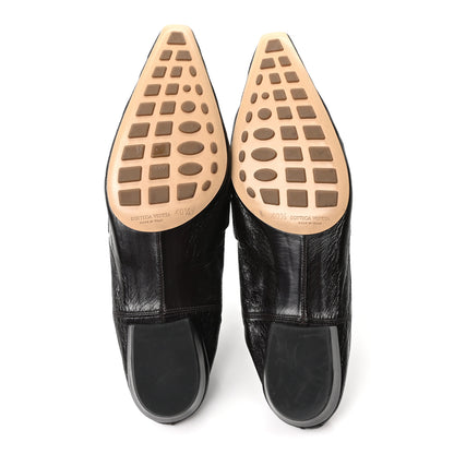 Bottega Veneta Crushed Nappa Madame Loafers 40.5 Black 6 of 8