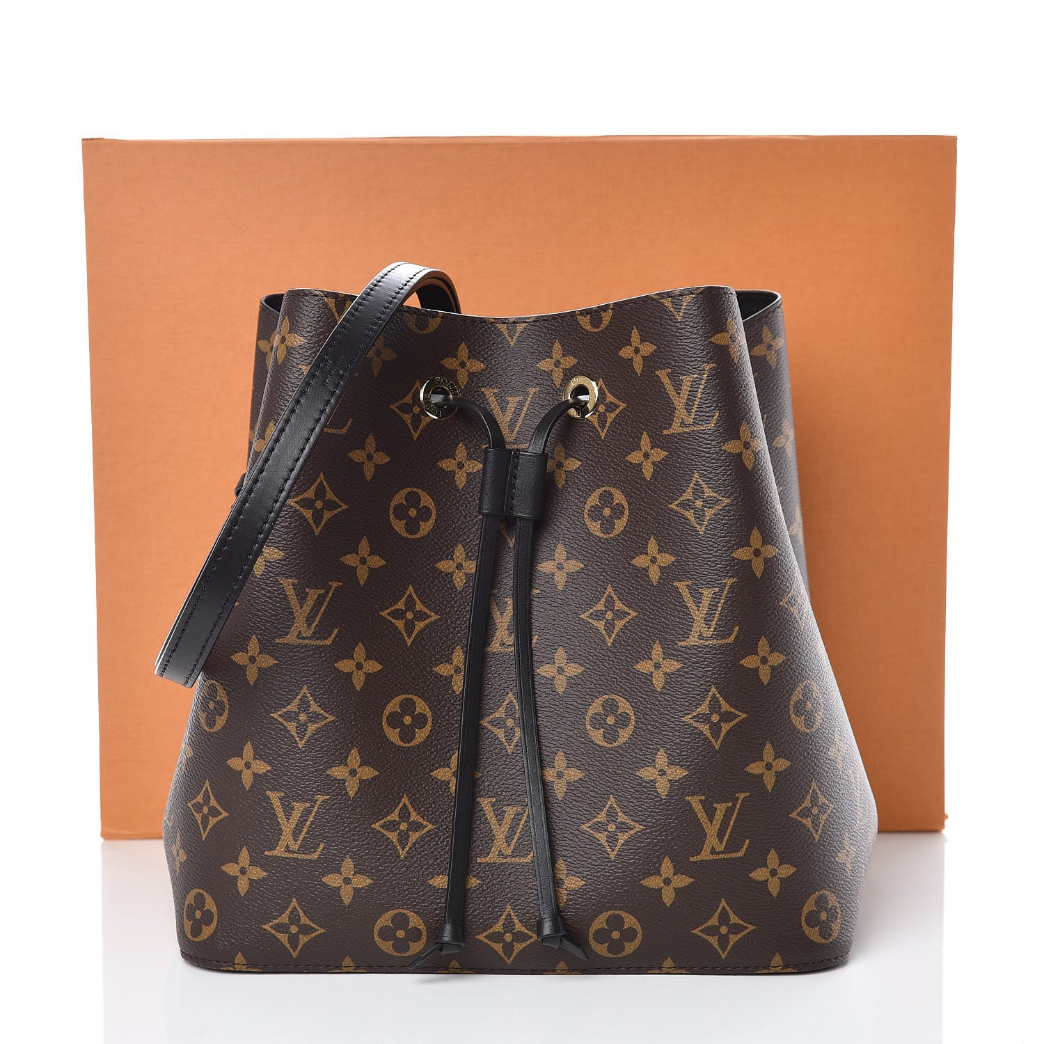 Louis Vuitton Monogram Neonoe MM Black 8 of 8