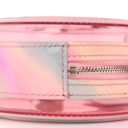 Chanel PVC Lambskin Filigree Round Clutch With Chain Pink 10 of 11