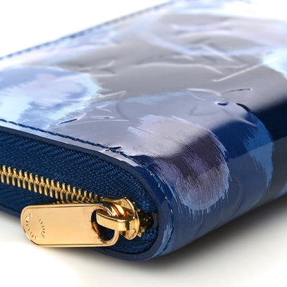 Louis Vuitton Vernis Ikat Zippy Coin Purse Grand Blue 7 of 8