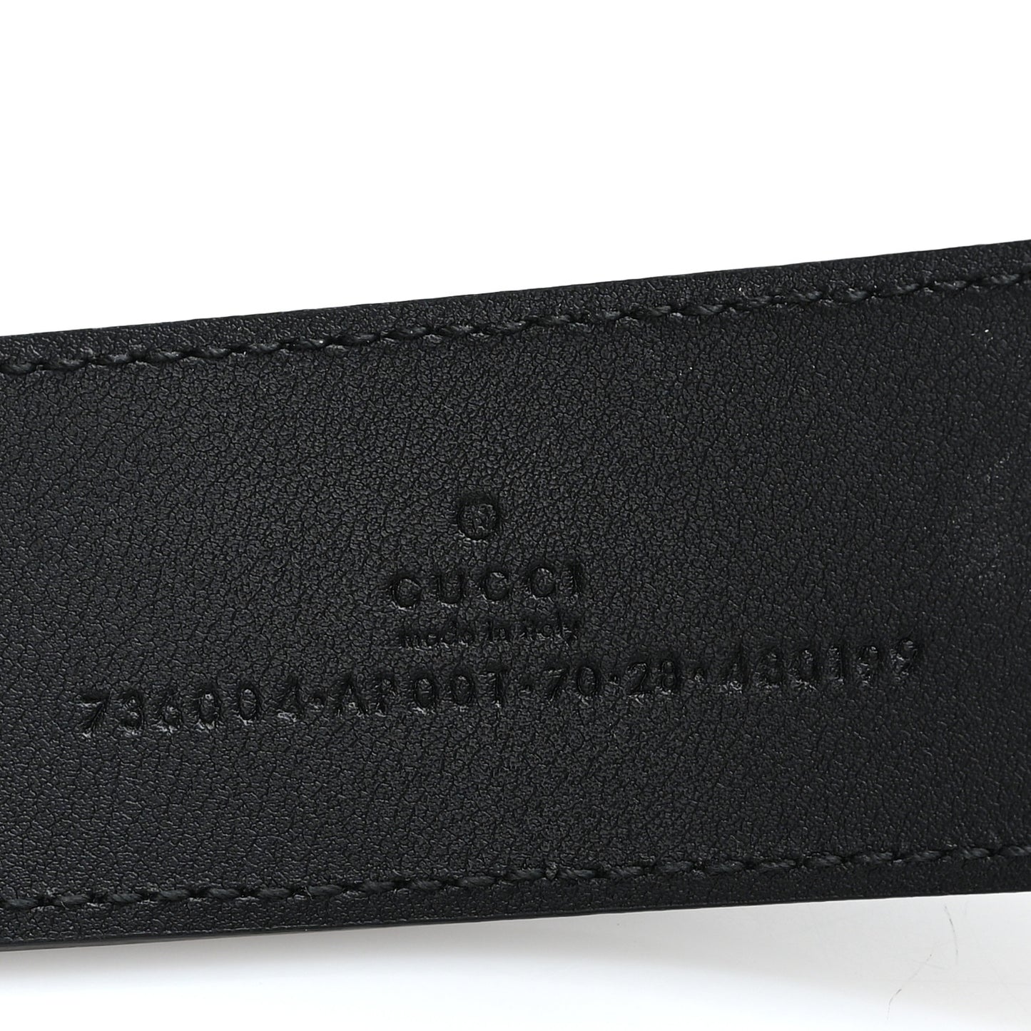 Calfskin Double G 40mm Belt 70 28 Black