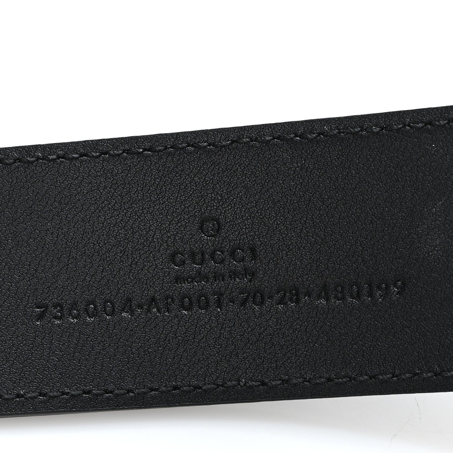 Gucci Calfskin Double G 40mm Belt 70 28 Black 3 of 4
