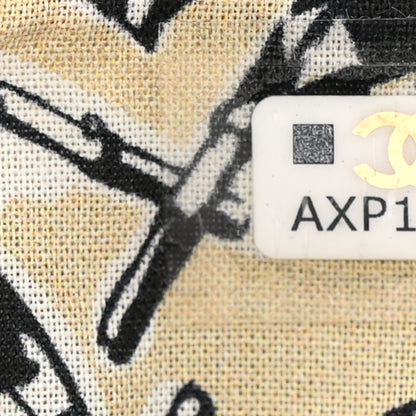 Chanel Caviar Metal Quilted Striated CC Card Holder White 8 of 11