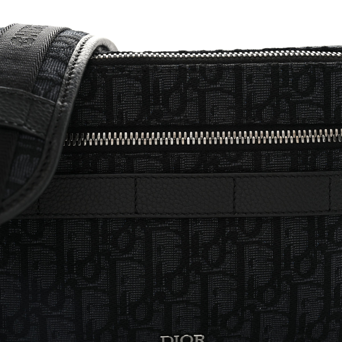 Christian Dior HOMME Oblique Safari Messenger Black 8 of 11