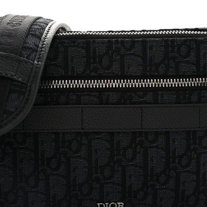 Christian Dior HOMME Oblique Safari Messenger Black 8 of 11