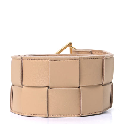 Bottega Veneta Nappa Maxi Intrecciato Wide Belt 80 32 Almond 2 of 4