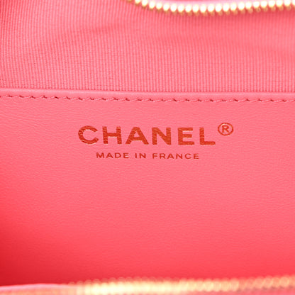 Chanel Lambskin Quilted CC In Love Heart Bag Pink 6 of 11