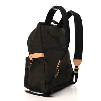 Louis Vuitton X SUPREME Canvas Camouflage Apollo Backpack 3 of 9