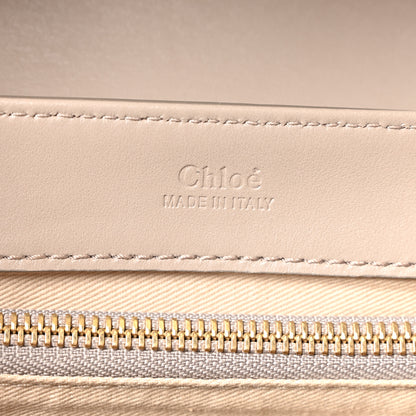 Chloe Shiny Calfskin Suede Small C Double Carry Bag Motty Grey 5 of 9
