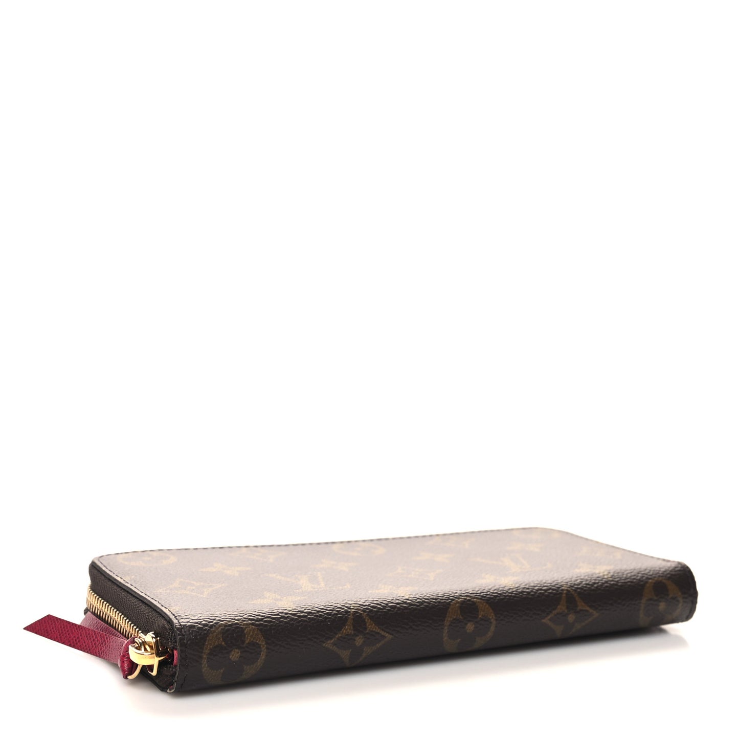 Monogram Clemence Wallet Fuchsia