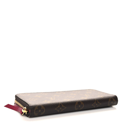 Louis Vuitton Monogram Clemence Wallet Fuchsia 4 of 7