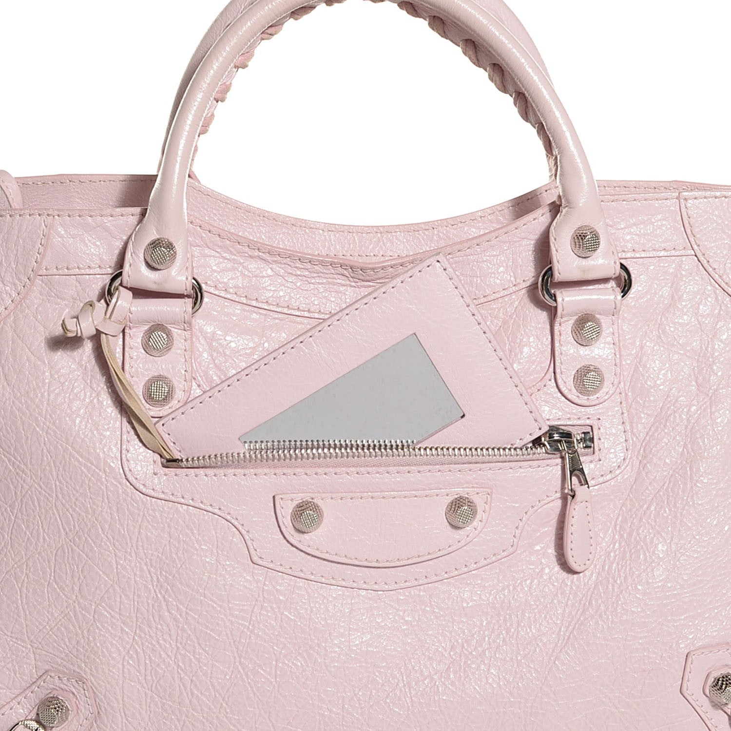 Balenciaga Agneau Giant 12 Silver Hardware City Rose Poudre Rose Petunia 10 of 11