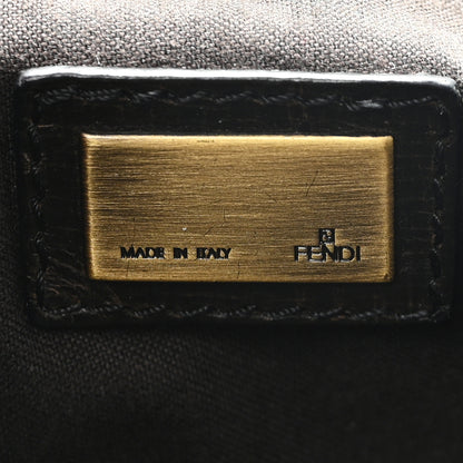 Fendi Zucca B Buckle Hobo Tobacco Castagna 6 of 10