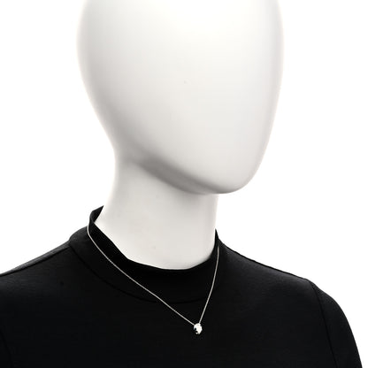 Tiffany Sterling Silver Elsa Peretti Two Carat Faceted Pendant Necklace 2 of 5